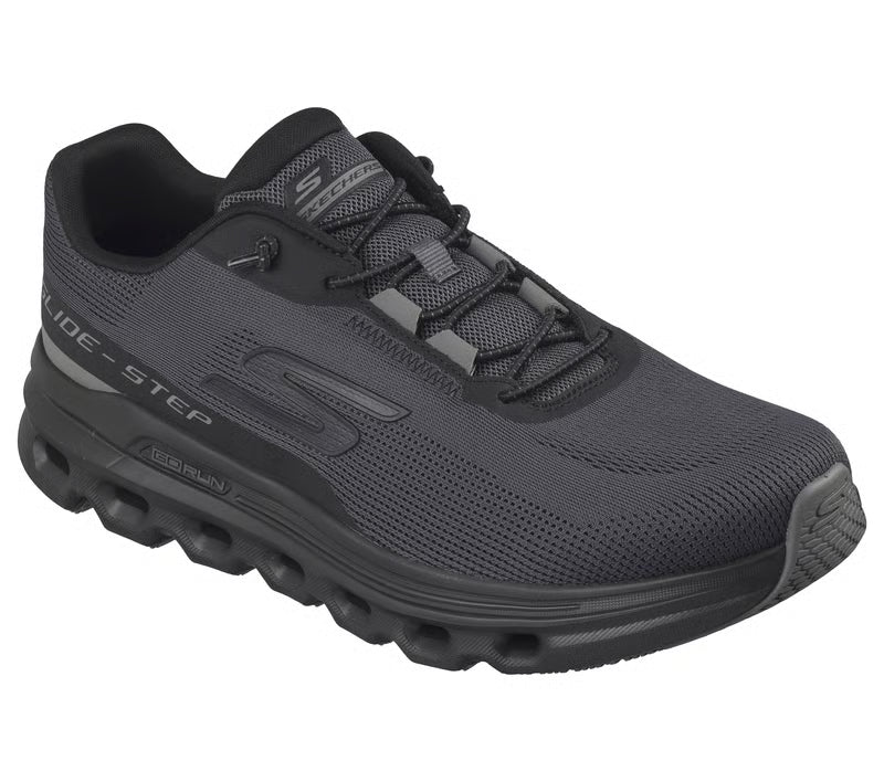 A pair of shoes that lets you walk with lightning speed.
