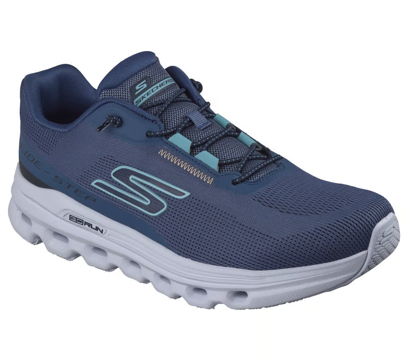 A pair of shoes that lets you walk with lightning speed.