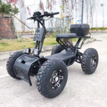 2026 New Design 60Ah 10000W Off-Road Electric Golf Cart Scooter Golf Trolley for Adults 4 Wheel Golf Mobility Scooter