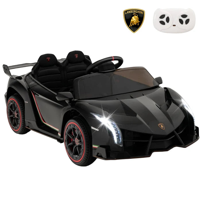 Hikidspace Licensed Lamborghini 4WD Kids Ride-on Sports Car for Kids
