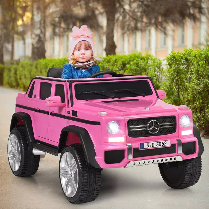 Hikidspace Licensed Mercedes Benz Kids Ride on Car 12V Electric Vehicle Toy Car