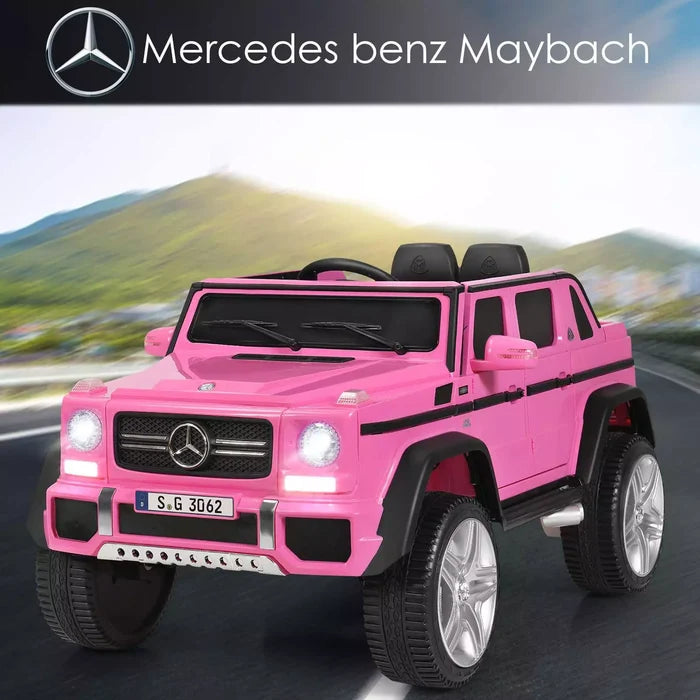 Hikidspace Licensed Mercedes Benz Kids Ride on Car 12V Electric Vehicle Toy Car