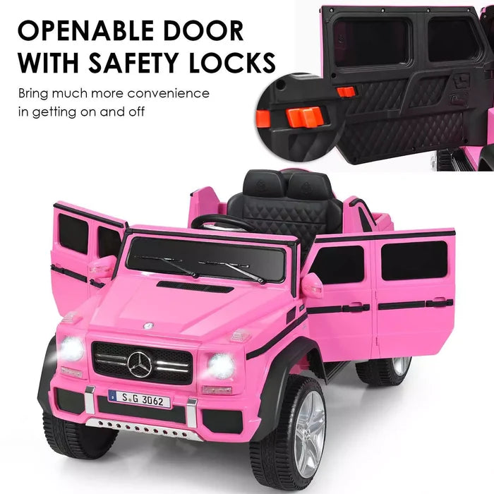 Hikidspace Licensed Mercedes Benz Kids Ride on Car 12V Electric Vehicle Toy Car