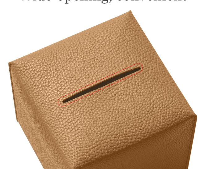 Caja de pañuelos cuadrada de acrílico transparente, Cubiertas de caja rectangulares, Soportes de cajas de toallas faciales para baño, Dispensador de toallitas para secadora de mesa transparente para baño, cocina y coches